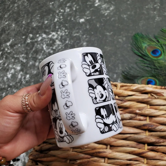 Disney Mickey Mouse Black & White Mug - Picture 5 of 5